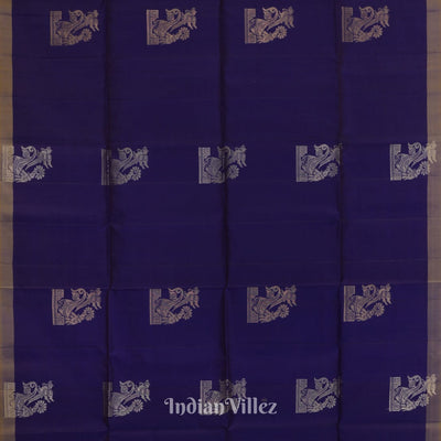 Redish Purple Pure Kanjivaram Soft Silk Saree