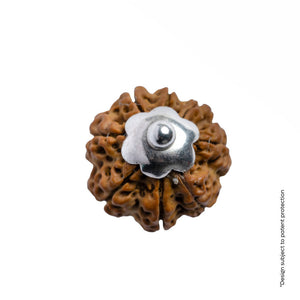 Adiyogi Pendant (8 Mukhi Nepali  Rudraksha) With Chain