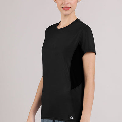 Flaunt Workout Tee - Black