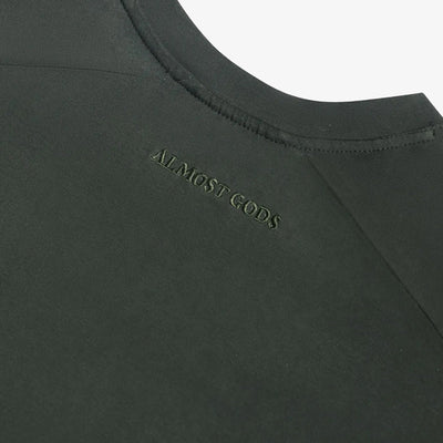 ALMOST GODS | ASSEMBLAGE TEE { GREEN