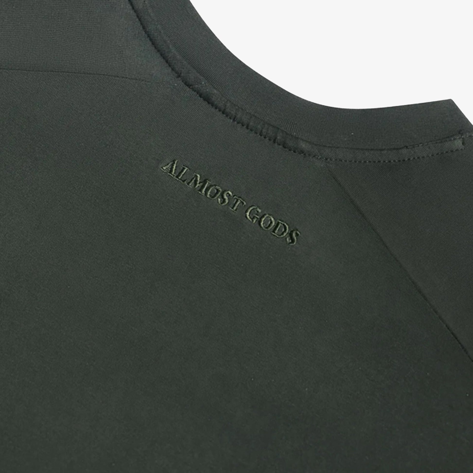 ALMOST GODS | ASSEMBLAGE TEE { GREEN