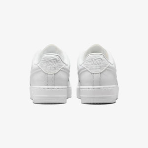 NIKE | AIR FORCE 1 LOW DANCE { WHITE/WHITE-WHITE-METALLIC SILVER