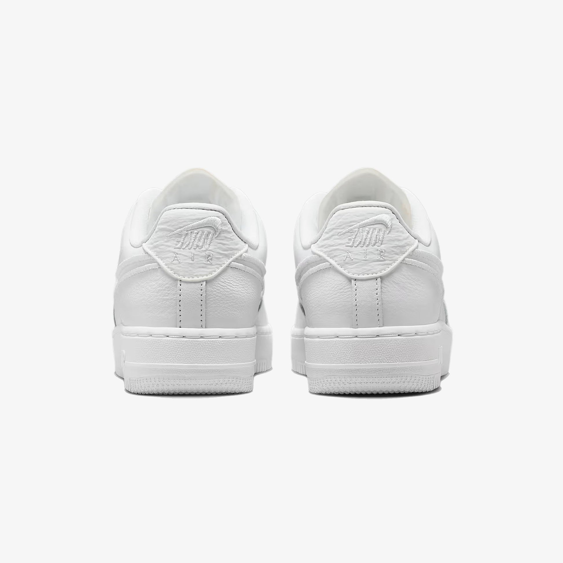 NIKE | AIR FORCE 1 LOW DANCE { WHITE/WHITE-WHITE-METALLIC SILVER