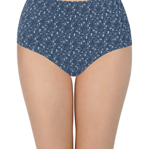 100% Cotton Full Brief Panty Pack (Pack of 3) - D028 - Multi