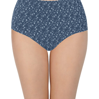 100% Cotton Full Brief Panty Pack (Pack of 3) - D028 - Multi