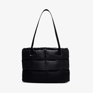 NIKE | PUFFLE TOTE BAG (24L) { BLACK