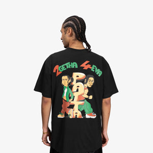 PATTA | 2GETHA4EVA T-SHIRT { BLACK