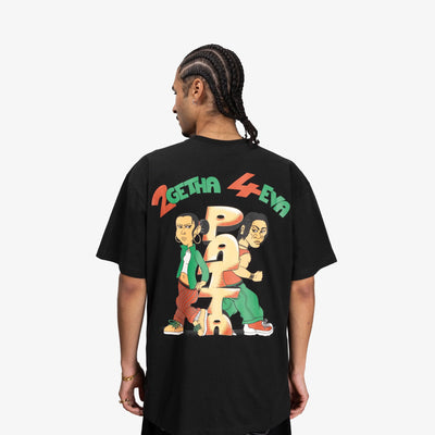 PATTA | 2GETHA4EVA T-SHIRT { BLACK