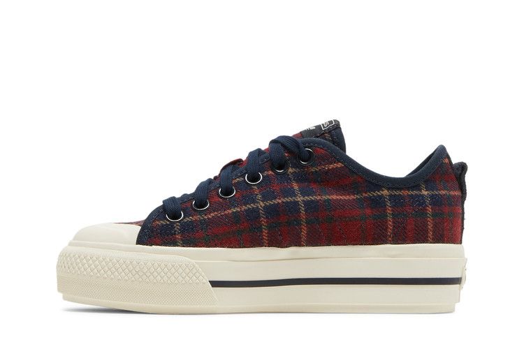 adidas Nizza RF Platform Low Plaid (Women's)