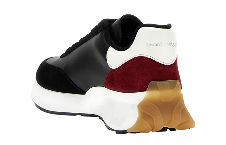 Alexander Mcqueen Sprint Runner Black White Red