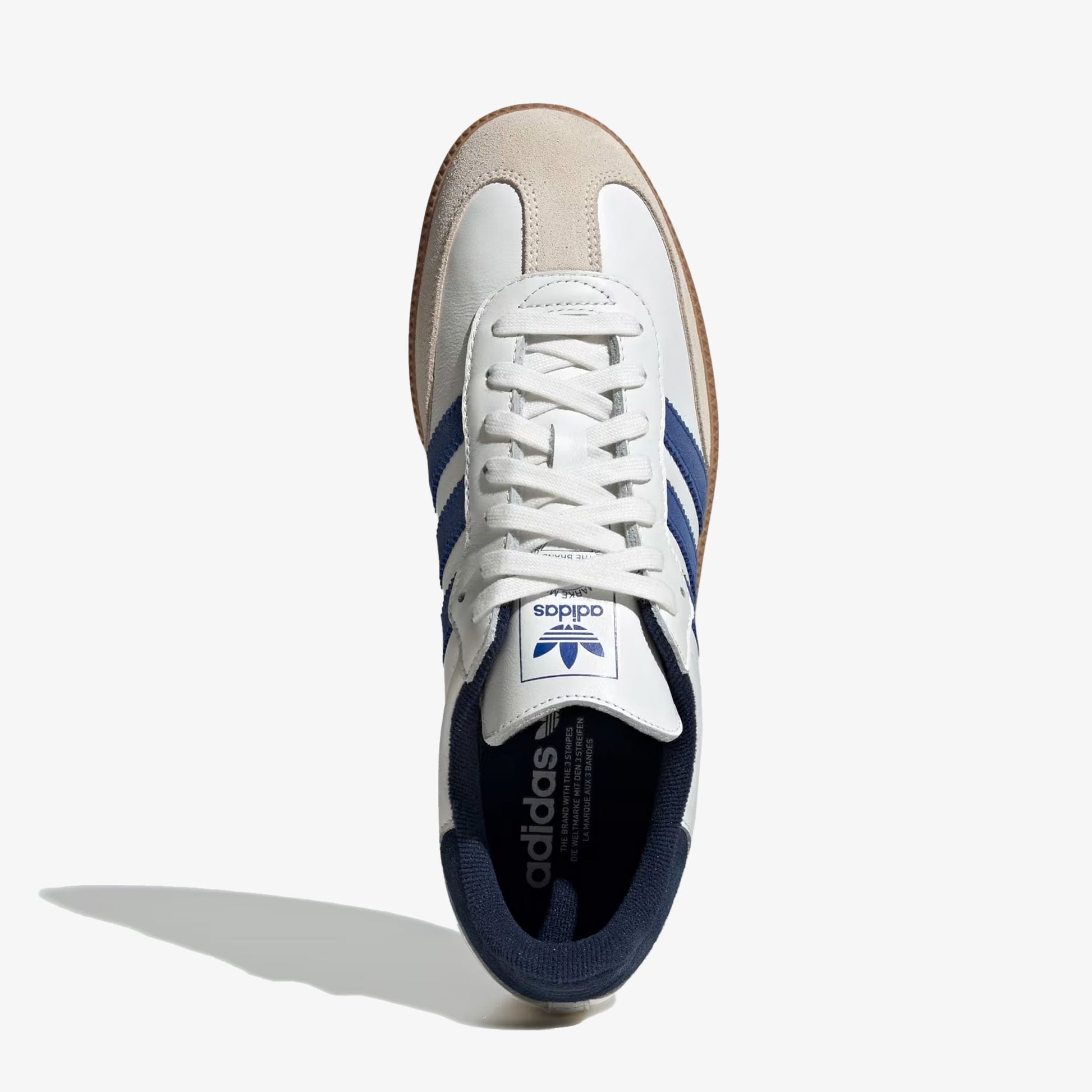 ADIDAS ORIGINALS | SAMBA OG { CORE WHITE/ROYAL BLUE/NIGHT INDIGO