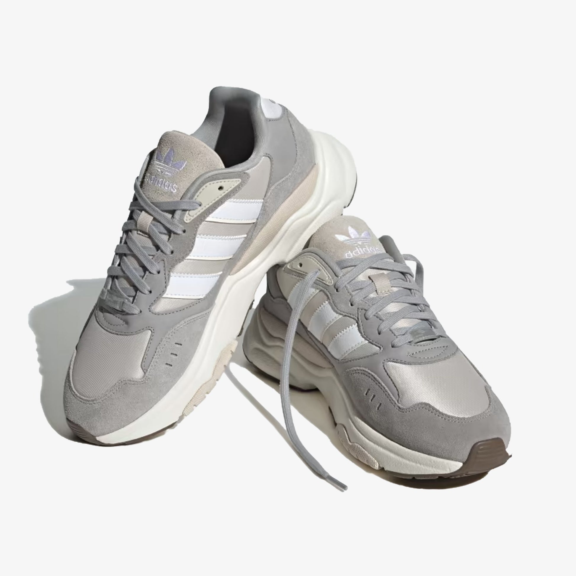 Adidas Originals | RETROPY F90  { SOLID GREY/WHITE