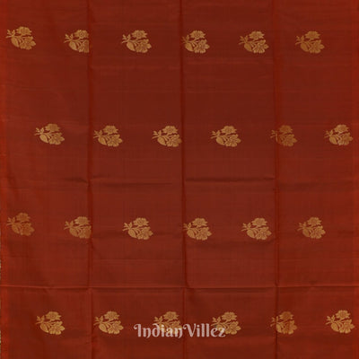 Lemon Yellow With Deep Maroon Pure Kanjivaram Soft Silk Saree