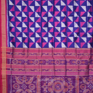 Multicolor Odisha Ikat Khandua Silk Saree