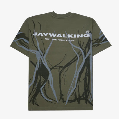 JAYWALKING | ROOTS T-SHIRT { BROWN
