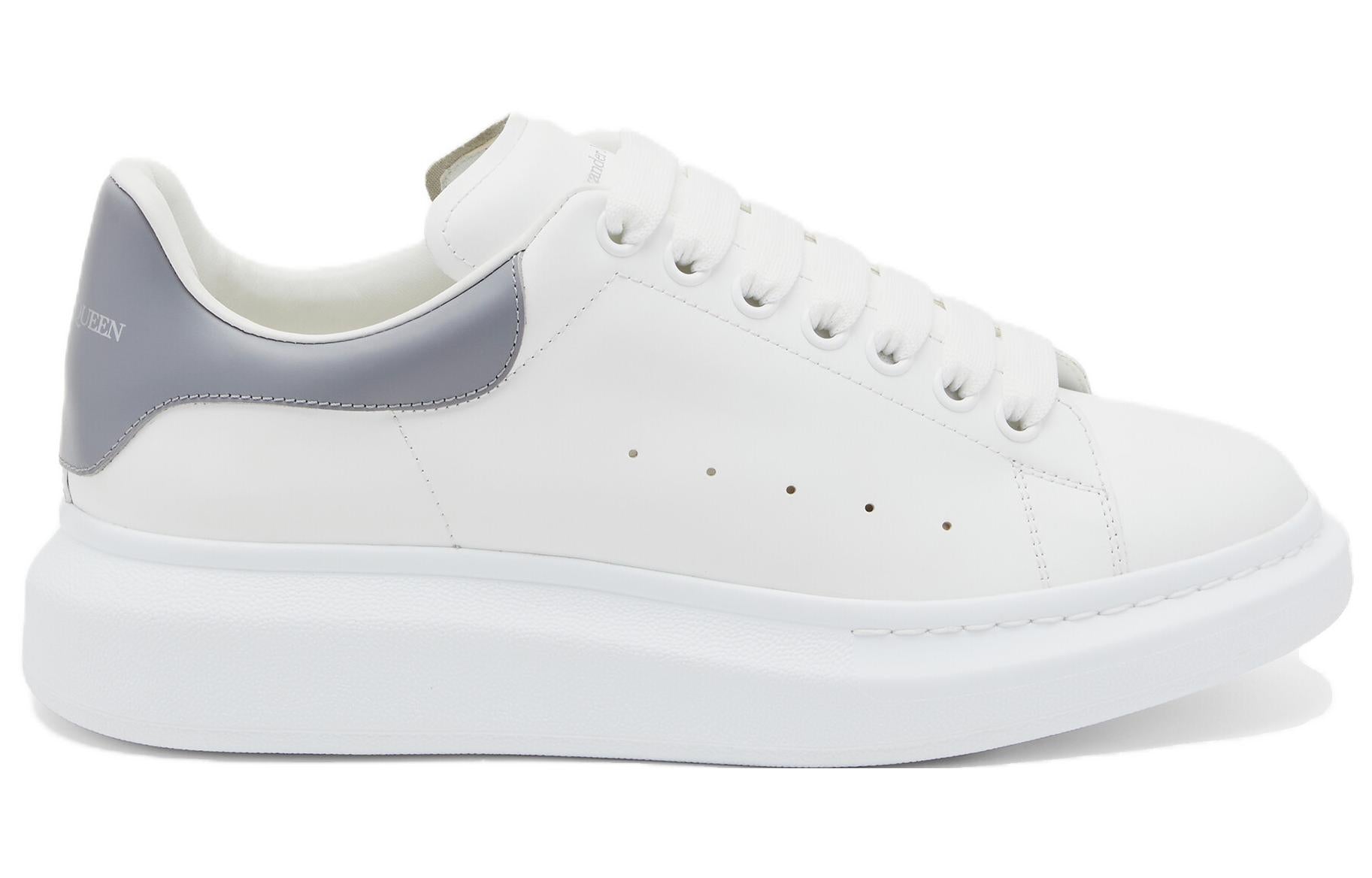 Alexander Mcqueen Oversized White Grey