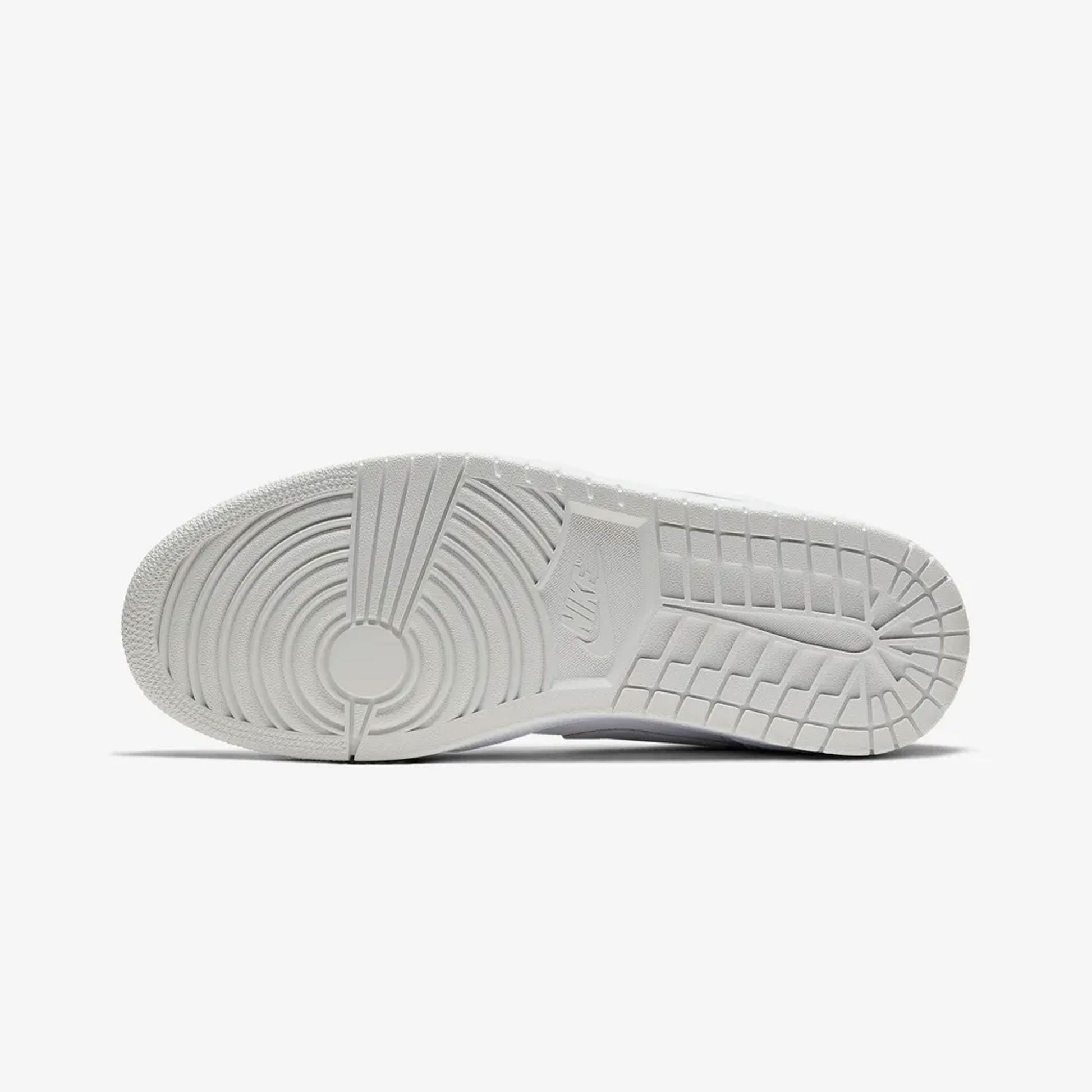 JORDAN | AIR JORDAN 1 LOW { WHITE/SKY GREY-FOOTBALL GREY