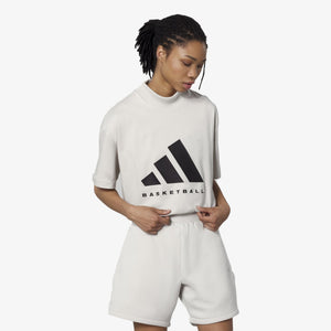 Adidas Originals | BASKETBALL T-SHIRT  { TALC