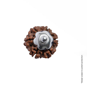 Adiyogi Pendant (6 Mukhi Nepali Rudraksha) With Chain