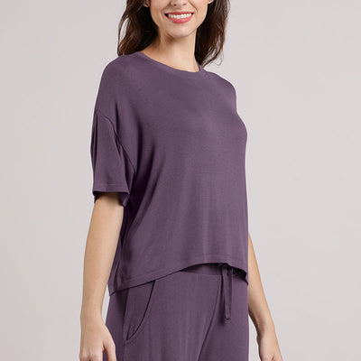 Serene Dream Top - Vintage Violet