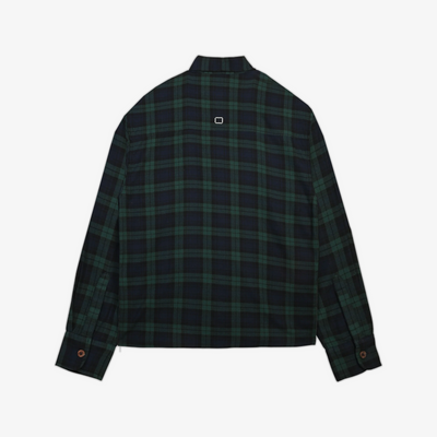 SUPERKICKS | FLANNEL SHIRT { FOREST GREEN