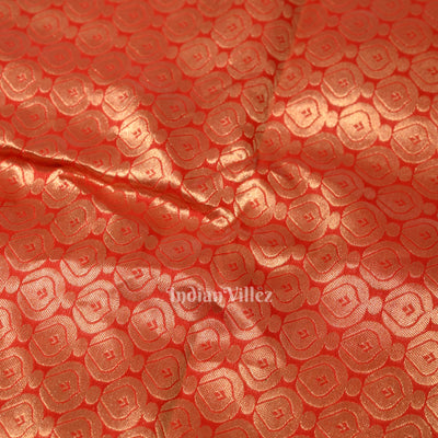 Exclusive Red Bridal Brocade Kanjivaram Silk Saree