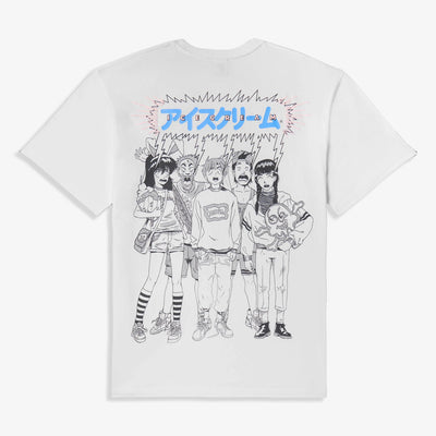 Icecream | FIRST CLASS SS TEE { WHITE