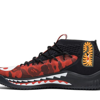 adidas Dame 4 A Bathing Ape Red