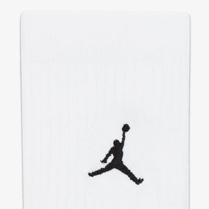 Jordan | EVERYDAY CREW SOCKS (3 PAIRS)  { WHITE/BLACK