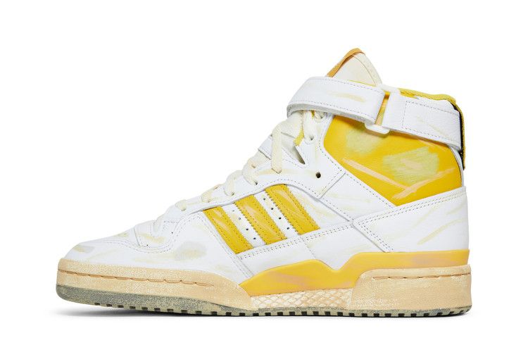 adidas Forum 84 Hi AEC White Hazy Yellow