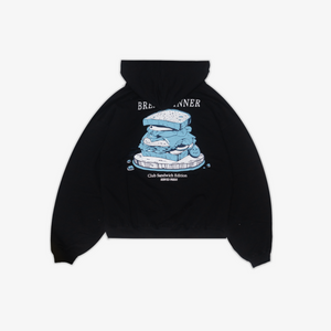SUPERKICKS | THE BREADWINNER HOODIE { BLACK