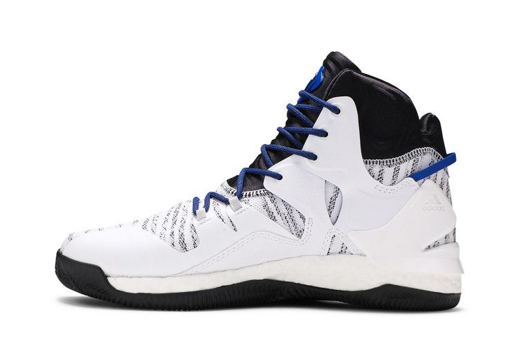 adidas D Rose 7 Primeknit White Black Royal