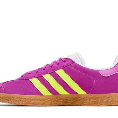 adidas Gazelle Purple Burst Solar Yellow (Women's)