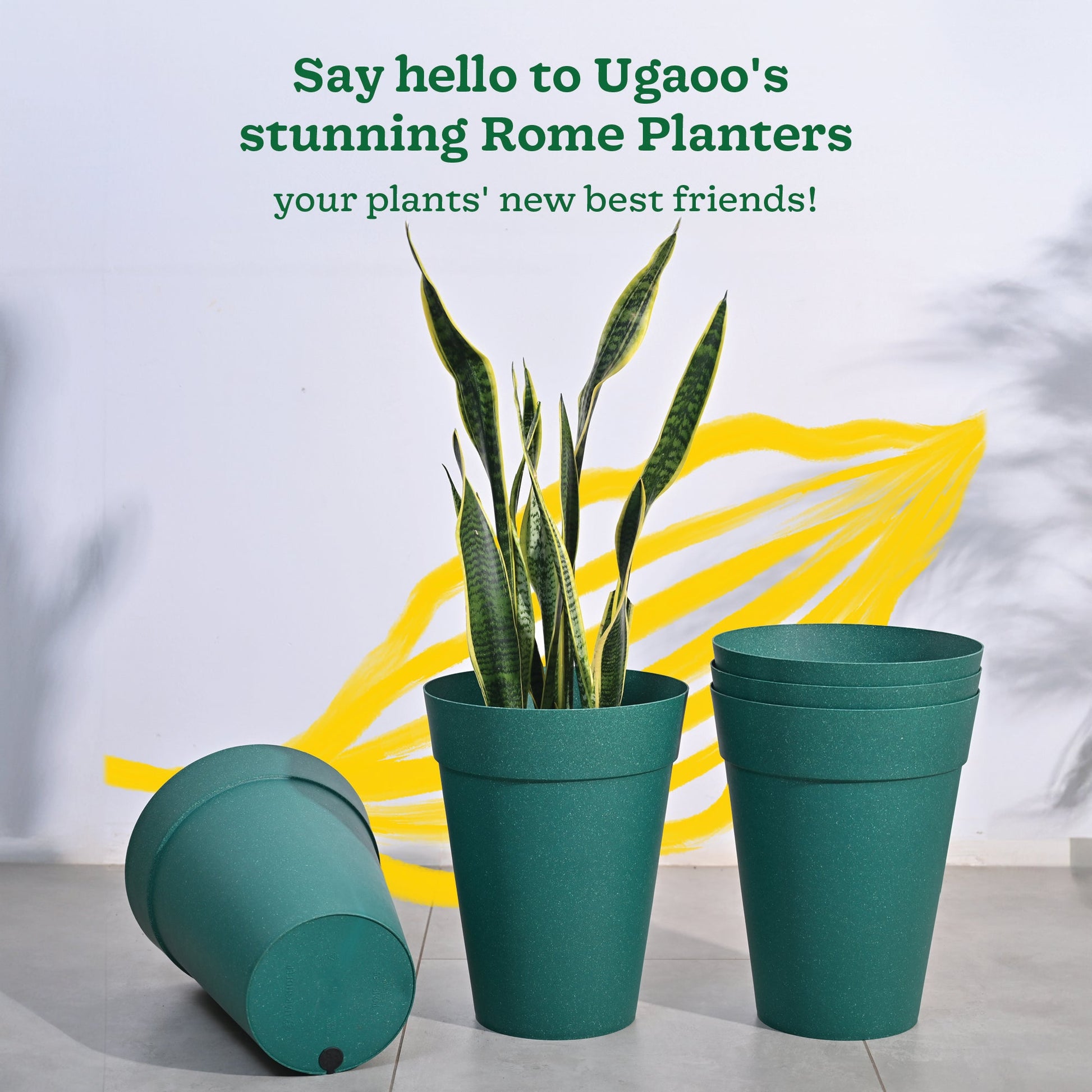 Roma Plastic Planter