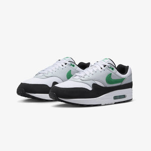 Nike | AIR MAX 1  { WHITE/STADIUM GREEN-PURE PLATINUM-BLACK