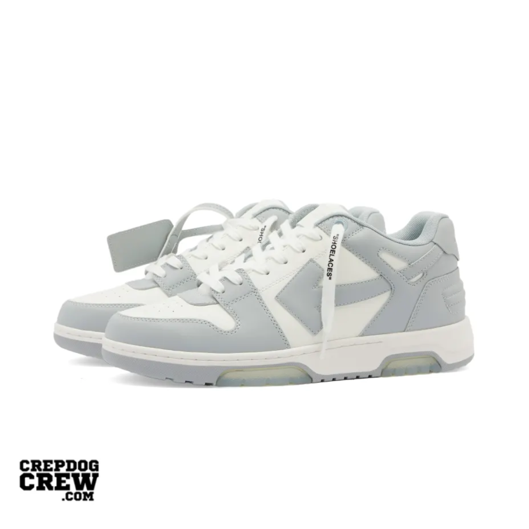 OFF-WHITE Out Of Office OOO Low Tops Grey White (2022)