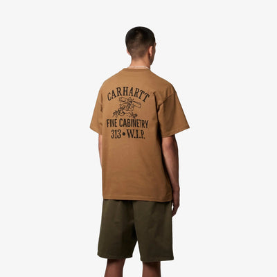 Carhartt | S/S CABINETRY T-SHIRT { BROWN