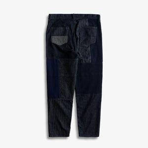 FDMTL | PATCHWORK PANTS RINSE { INDIGO