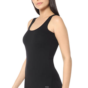 LuxeHeat Thermal Vest - Black