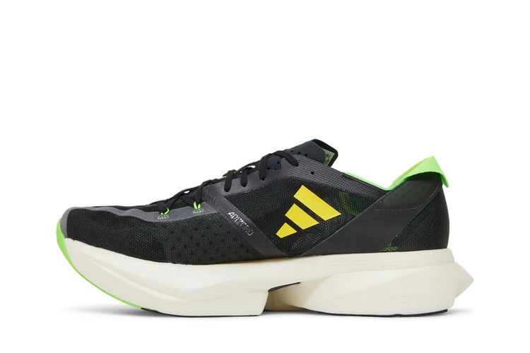 adidas Adios Pro 3 Black Beam Yellow Solar Green