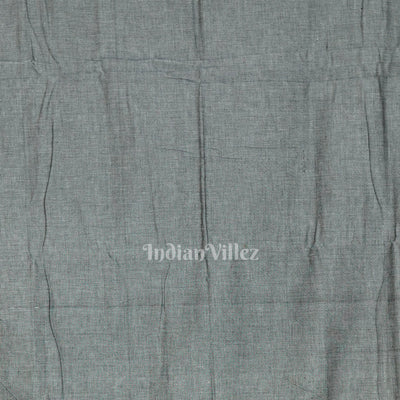 Grey Maniabandha Jhoti Theme Cotton Saree