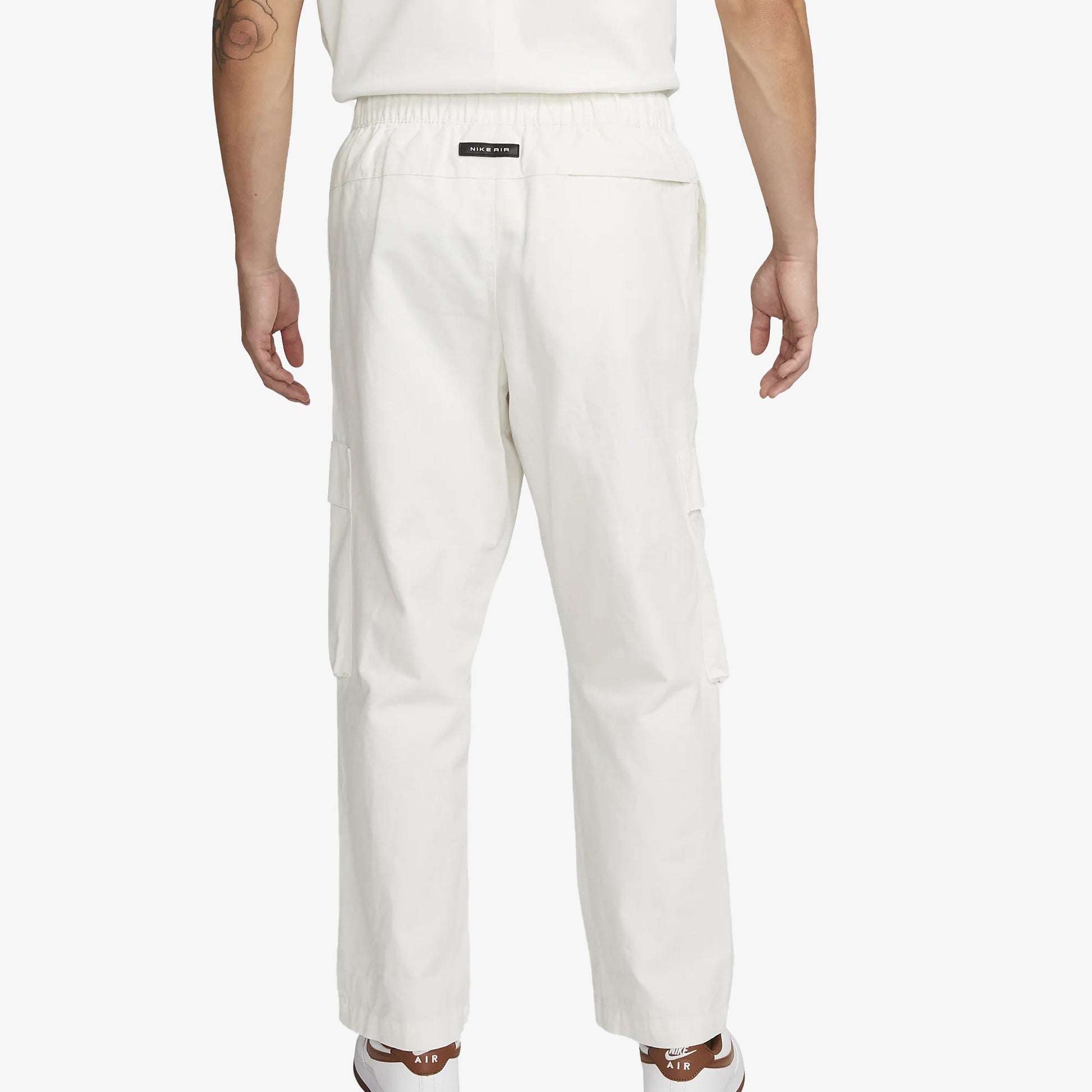 Nike | WOVEN CARGO PANTS  { WHITE/SAIL