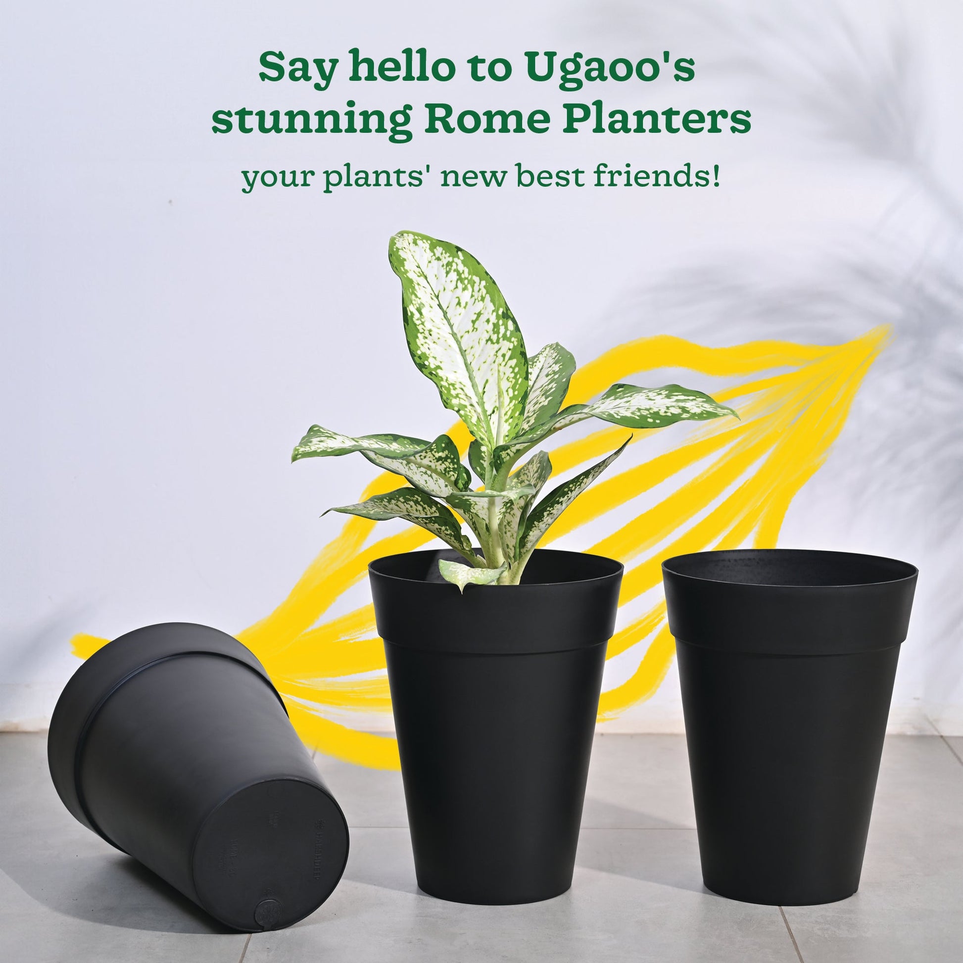 Roma Plastic Planter