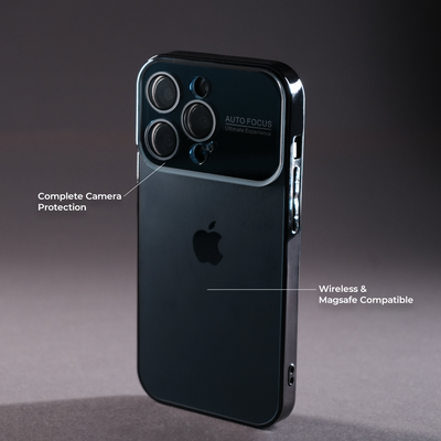 iPhone 12 Pro Autofocus Chrome Glass Case