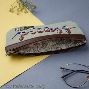 Blessed Mess - Handcrafted Beadwork Cotton Spectacle Case