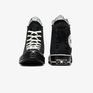 Converse | CHUCK 70 HIGH RUFFLES & BOWS { BLACK