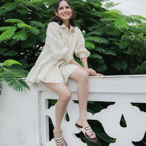 Hickory Cream Kolha Flats