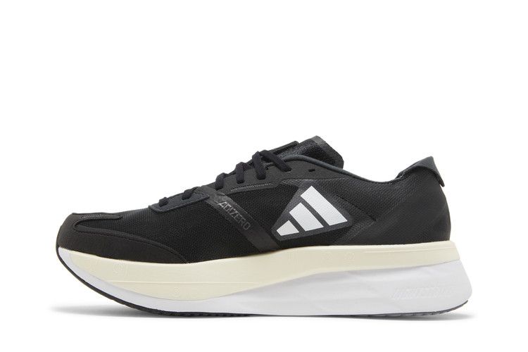adidas Adizero Boston 11 Black White Carbon (Wide)
