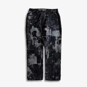 FDMTL | JACQUARD BORO PANTS { BLUE GREY