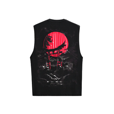 The Temple - Sleeveless T-Shirt ( Black)